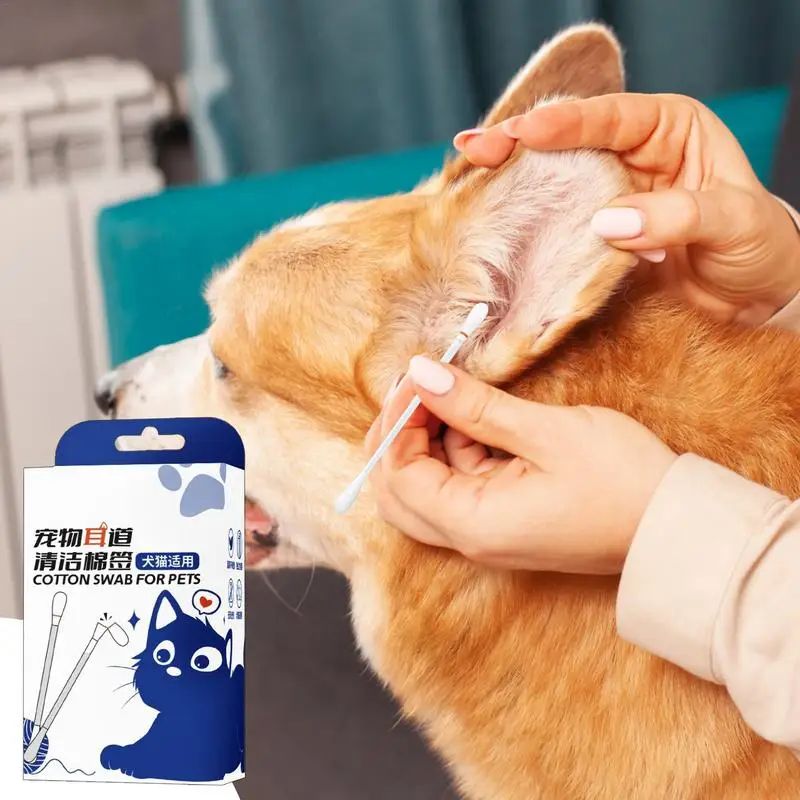 Professional Pet Ear Care Cotton Swabs!