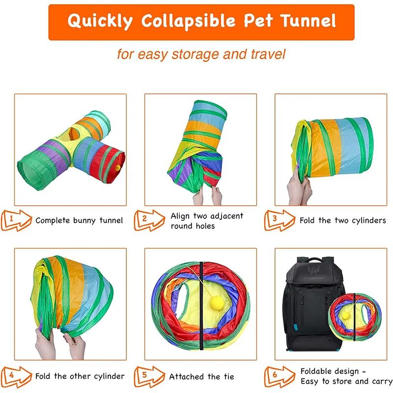 Cat Tunnel Toy