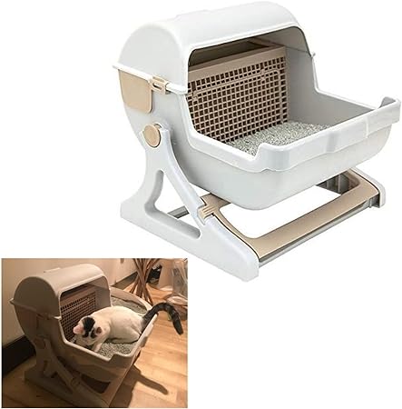 Semi-Auto Litter Box for Cats