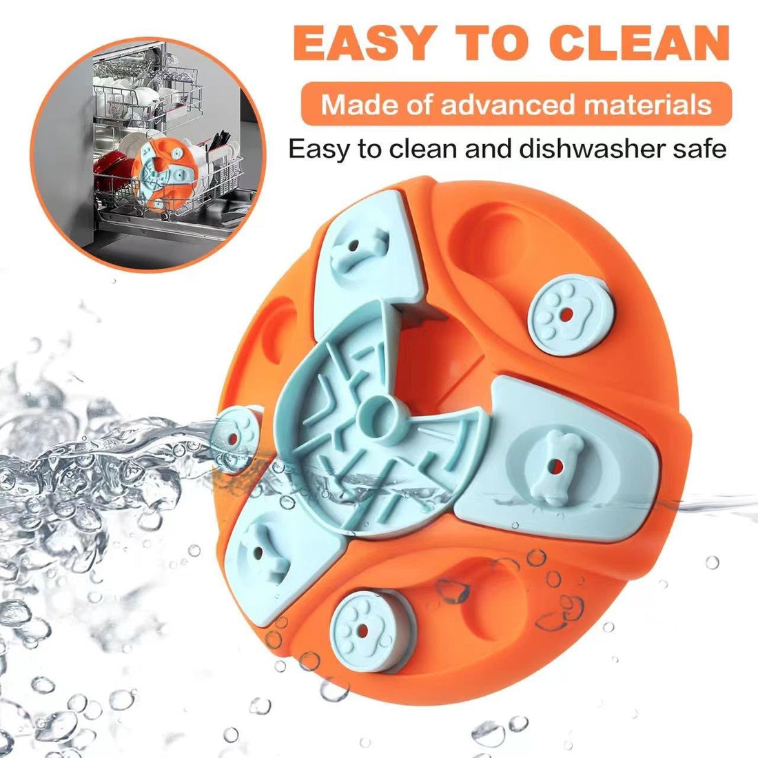Interactive Dog Puzzle Treat Toy