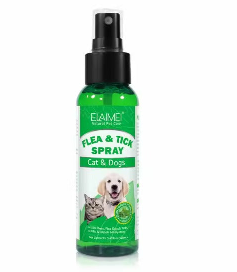 Flea & Tick Spray- For Cats n Dogs