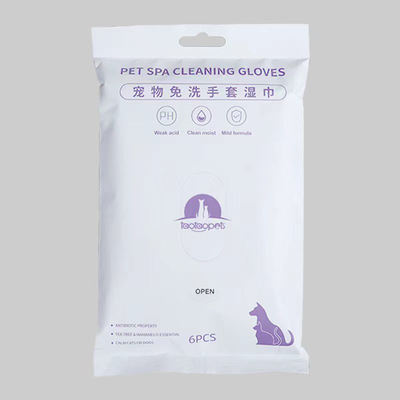 Cleaning Glove Wipes- Perfect Glove for dogs & Cats